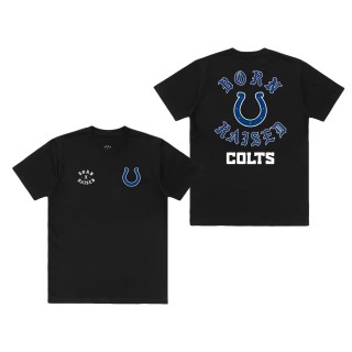 Unisex Indianapolis Colts Born x Raised Black T-Shirt
