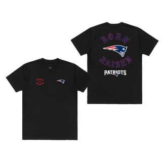 Unisex New England Patriots Born x Raised Black T-Shirt