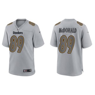 Vance McDonald Pittsburgh Steelers Gray Atmosphere Fashion Game Jersey