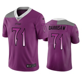 Minnesota Vikings Christian Darrisaw Purple City Edition Vapor Limited Jersey