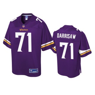 Minnesota Vikings Christian Darrisaw Purple Pro Line Jersey - Men's