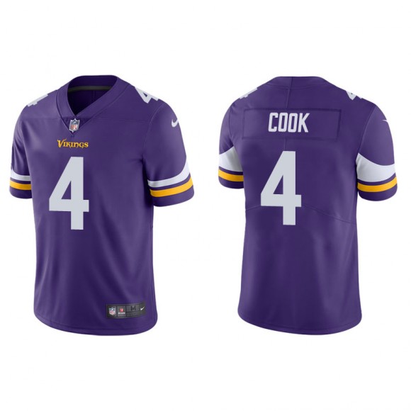 Men's Vikings Dalvin Cook Purple Vapor Limited Jersey