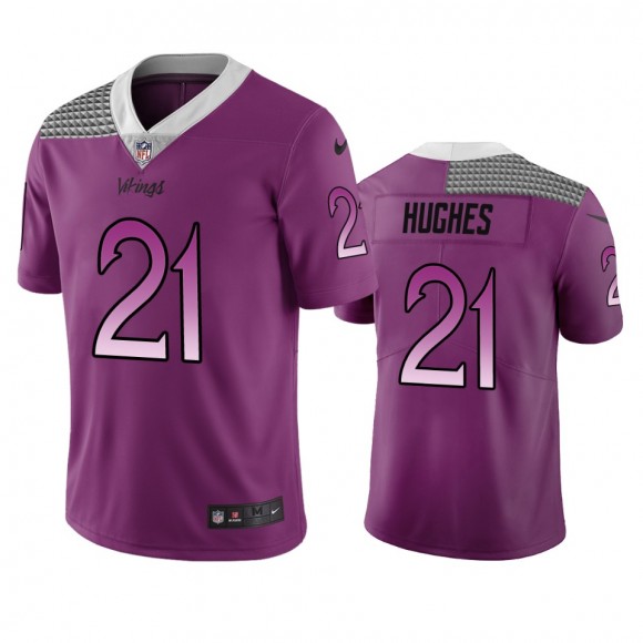 Minnesota Vikings Mike Hughes Purple City Edition Vapor Limited Jersey