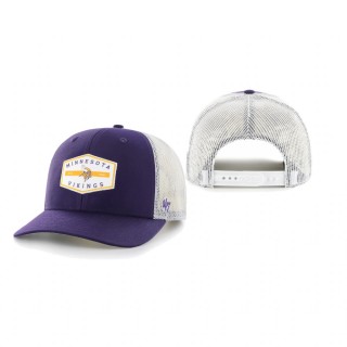Minnesota Vikings Purple Convoy 47 Trucker Snapback Hat