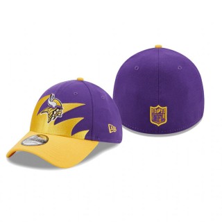 Minnesota Vikings Purple Gold Surge 39THIRTY Flex Hat