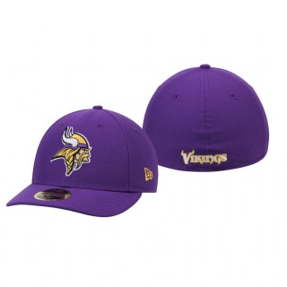 Minnesota Vikings Purple Omaha Low Profile 59FIFTY Structured Hat