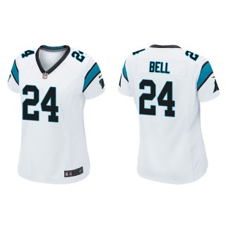 Women's Panthers Vonn Bell White Game Jersey