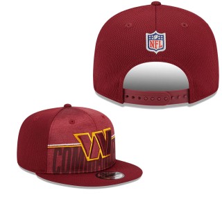 Men's Washington Commanders Burgundy 2023 NFL Training Camp 9FIFTY Snapback Hat