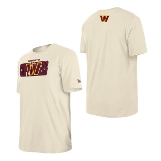 Men's Washington Commanders Cream 2023 NFL Draft T-Shirt