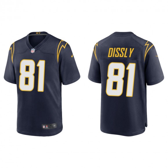 Men's Will Dissly Chargers Navy Alternate Game Jersey