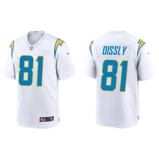 Men's Will Dissly Chargers White Game Jersey