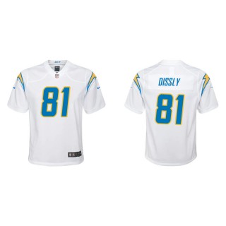 Youth Will Dissly Chargers White Game Jersey
