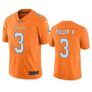 Color Rush Limited Miami Dolphins Will Fuller V Orange Jersey