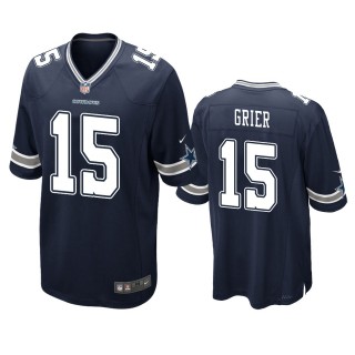 Cowboys Will Grier Navy Game Jersey