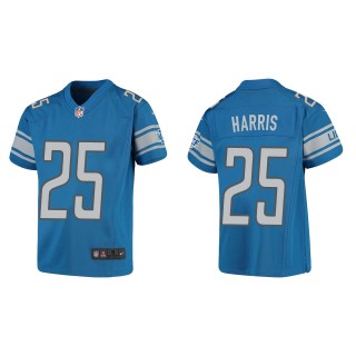 Will Harris Youth Detroit Lions Blue Game Jersey