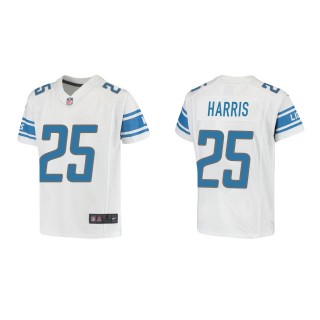 Will Harris Youth Detroit Lions White Game Jersey