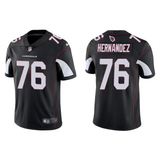 Men's Arizona Cardinals Will Hernandez Black Vapor Limited Jersey
