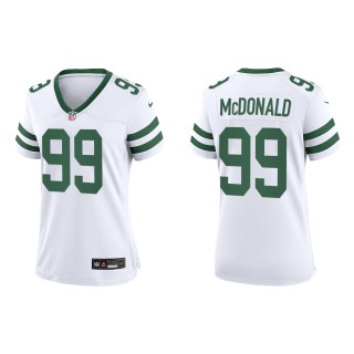 Will McDonald Women's Jets White Legacy Game Jersey