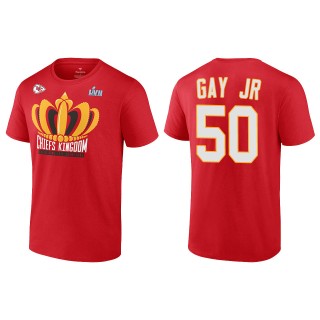 Willie Gay Jr. Kansas City Chiefs Red Super Bowl LVII Champions Last Standing T-Shirt
