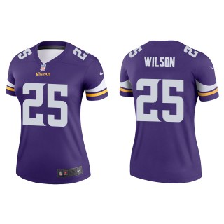 Women's Minnesota Vikings Albert Wilson Purple Legend Jersey