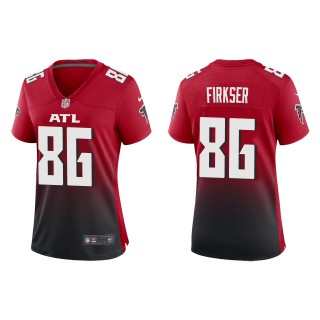 Women's Atlanta Falcons Anthony Firkser Red Alternate Game Jersey