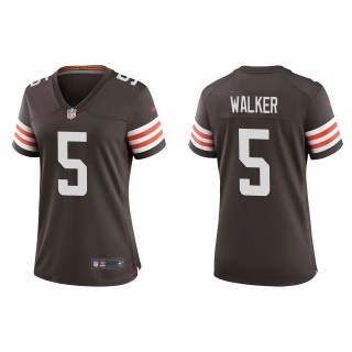 Women's Cleveland Browns Anthony Walker Brown Game Jersey