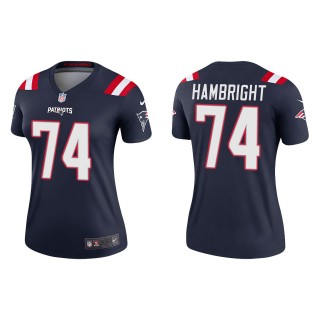 Women's New England Patriots Arlington Hambright Navy Legend Jersey