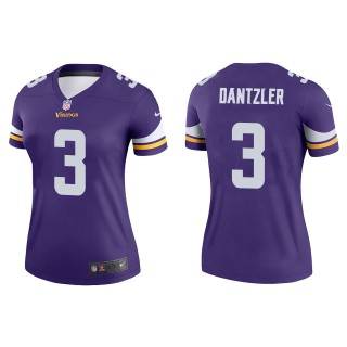 Women's Minnesota Vikings Cameron Dantzler Purple Legend Jersey