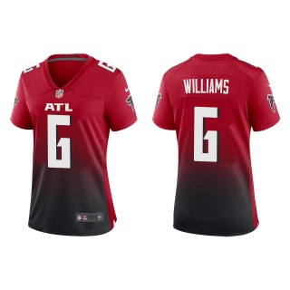 Women's Atlanta Falcons Damien Williams Red Alternate Game Jersey