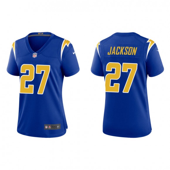 Women's Los Angeles Chargers J.C. Jackson Royal Alternate Game Jersey