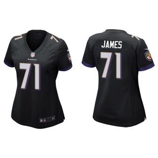 Women's Baltimore Ravens Ja'Wuan James Black Game Jersey