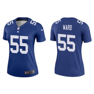 Women's New York Giants Jihad Ward Royal Legend Jersey