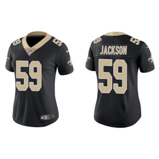Women's New Orleans Saints Jordan Jackson Black Vapor Limited Jersey