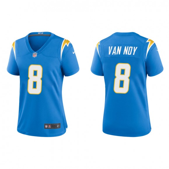 Women's Los Angeles Chargers Kyle Van Noy Powder Blue Game Jersey