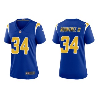 Women's Los Angeles Chargers Larry Rountree III Royal Alternate Game Jersey