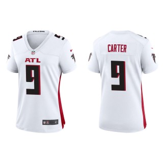 Women's Atlanta Falcons Lorenzo Carter White Game Jersey