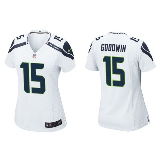 Women's Seattle Seahawks Marquise Goodwin White Game Jersey