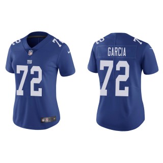 Women's New York Giants Max Garcia Royal Vapor Limited Jersey
