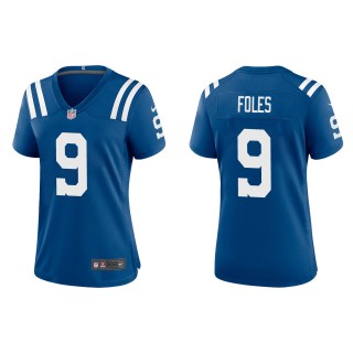 Women's Indianapolis Colts Nick Foles Royal Game Jersey