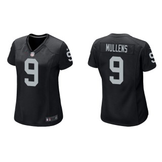 Women's Las Vegas Raiders Nick Mullens Black Game Jersey
