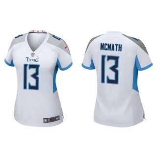 Women's Tennessee Titans Racey McMath White Game Jersey