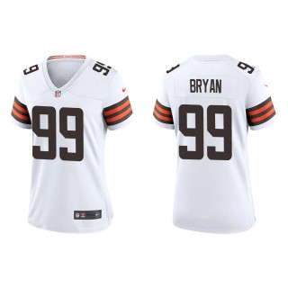 Women's Cleveland Browns Taven Bryan White Game Jersey