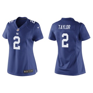 Women's New York Giants Tyrod Taylor Royal Game Jersey