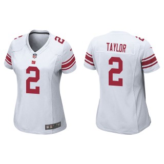 Women's New York Giants Tyrod Taylor White Game Jersey