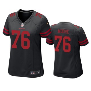 Women's San Francisco 49ers Jaylon Moore Black Game Jersey