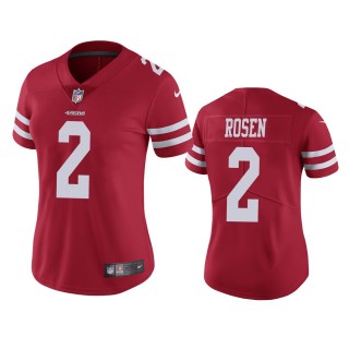 San Francisco 49ers Josh Rosen Scarlet Vapor Limited Jersey