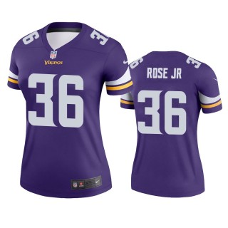 Minnesota Vikings A.J. Rose Jr. Purple Legend Jersey - Women's