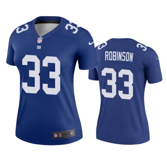 New York Giants Aaron Robinson Royal Legend Jersey - Women's