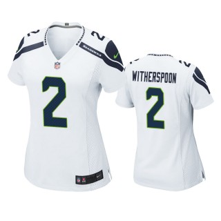 Women's Seattle Seahawks Ahkello Witherspoon White Game Jersey