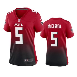 Women's Atlanta Falcons AJ McCarron Red 2nd Alternate Game Jersey